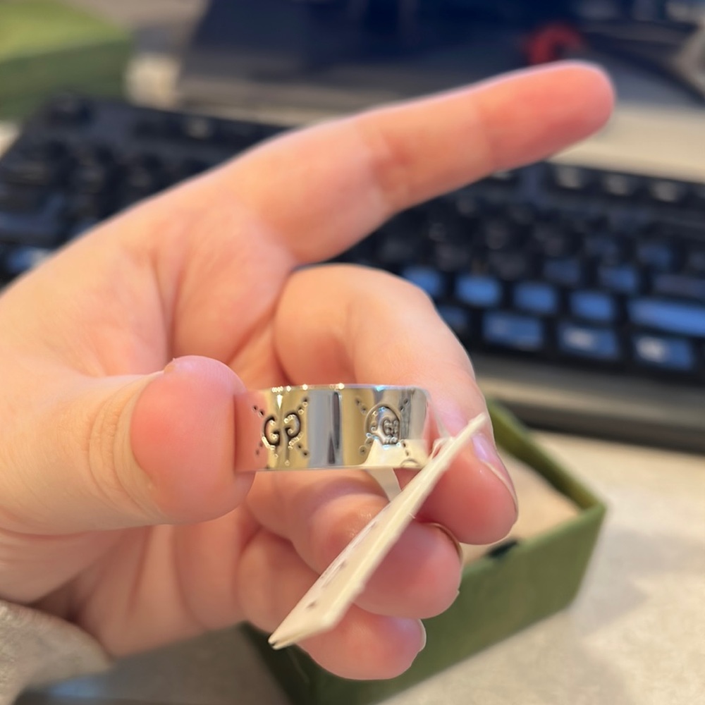 Gucci Ghost Ring Sterling Silver